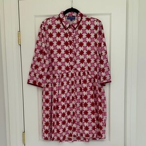 Ro’s Garden (Tuckernuck) Red and Pink Floral Dress